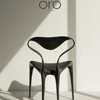 Oak Trio-Leg Coffee Table